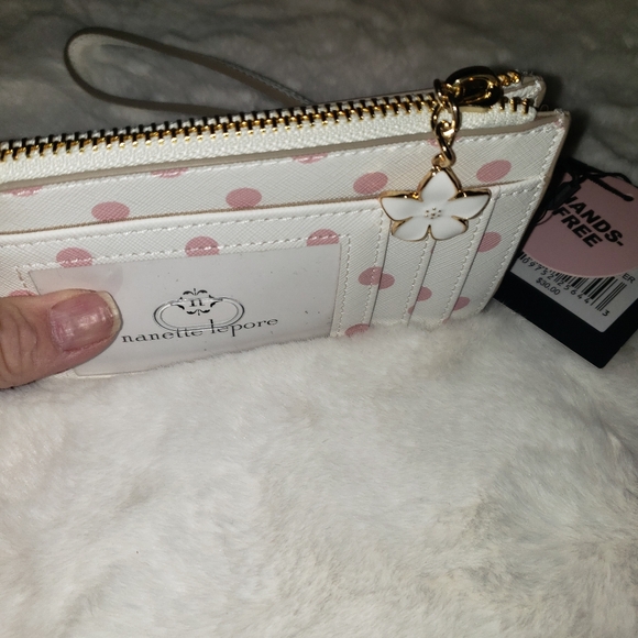 Nanette Lepore White and Pink  Wallet - Picture 2 of 3
